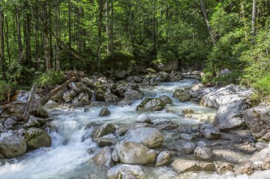 dağ dere Bavyera Alpleri, Almanya