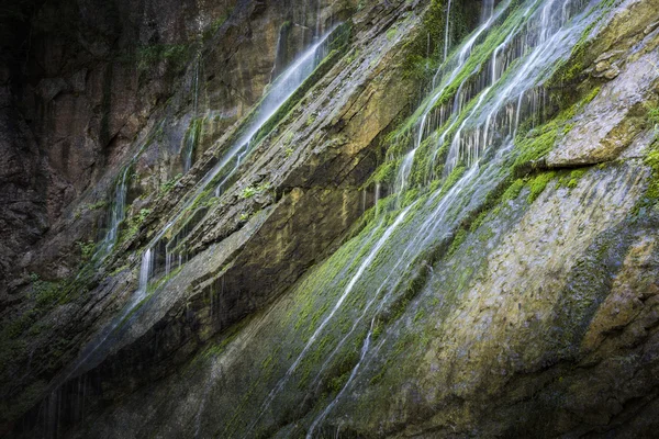 Malý vodopád v Bavorských Alpách, Německo — Stock fotografie
