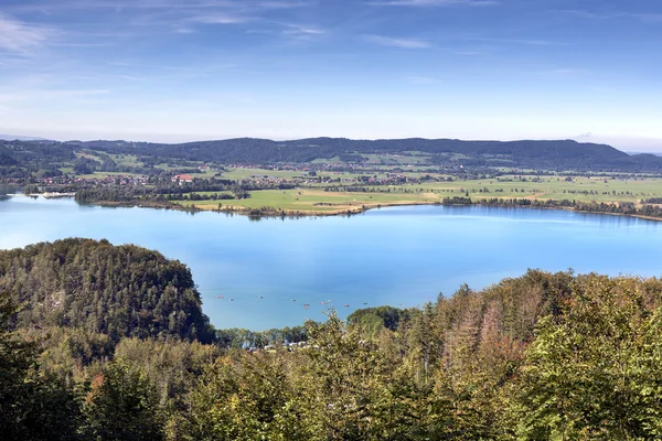 Λίμνη "kochelsee" στη Βαυαρία, Γερμανία — Φωτογραφία Αρχείου