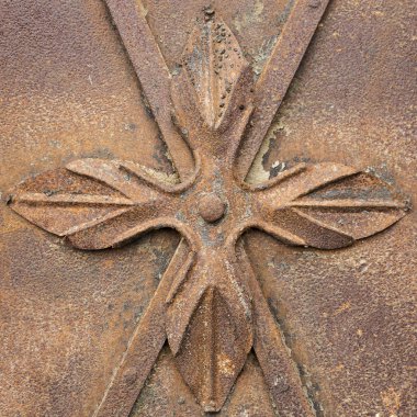 paslı IRO plaka ile rozet arka plan olarak