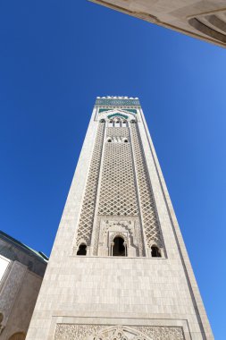 Minare cami hassan II Kazablanka, Fas