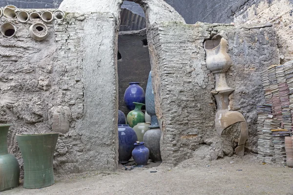 Horno en una alfarería, Marruecos — Foto de Stock