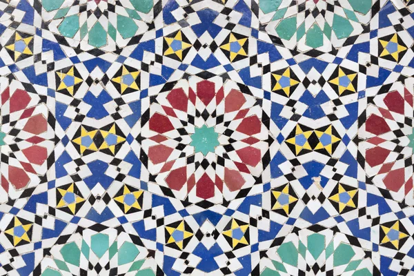 Mosaico marocchino come sfondo — Foto Stock