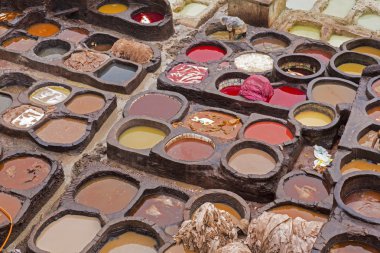 deri tabaklama Fas, Kuzey Afrika