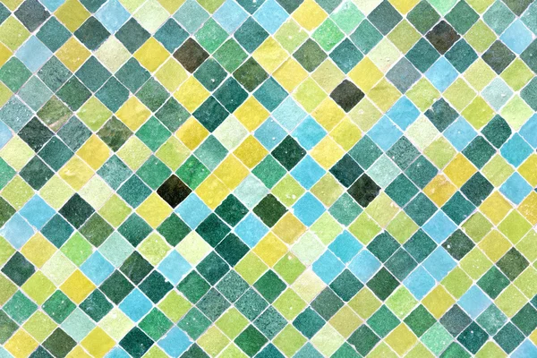 Piso marroquino mosaico como fundo — Fotografia de Stock