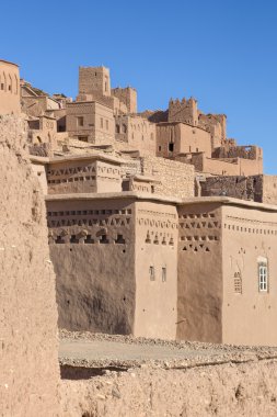 Ancient Ait Benhaddou village in Morocco clipart