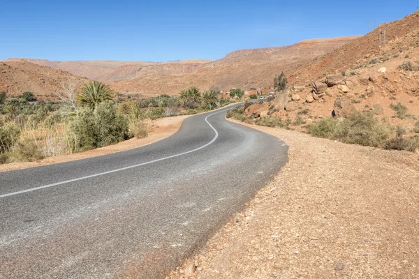 Typisch marokkanische Landschaft, Nordafrika — Stockfoto