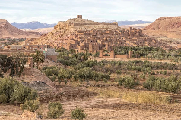 Starożytne ait benhaddou wieś w Maroko — Zdjęcie stockowe