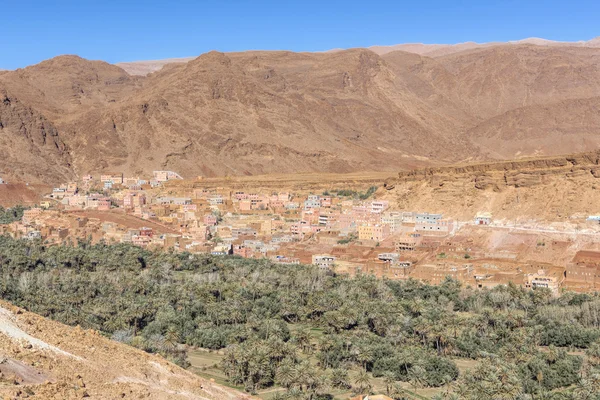 Krajobraz w Maroko, Afryka Północna — Zdjęcie stockowe