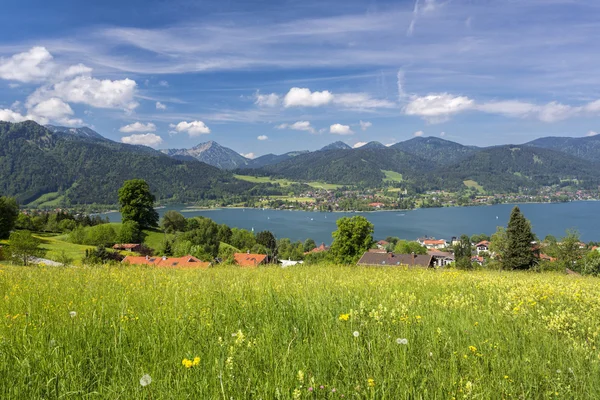 Lago Tegernsee en Baviera, Alemania, en verano —  Fotos de Stock