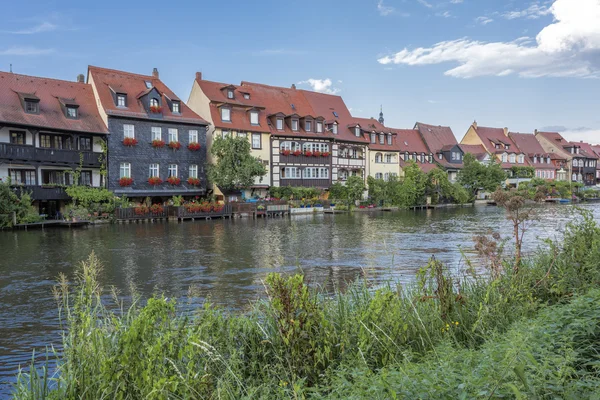 Pittoreska hus Bamberg, Tyskland — Stockfoto