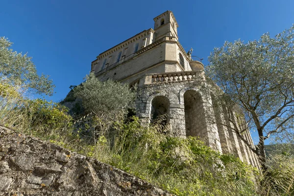 Pierrelongue Fransa Daki Basilica Notre Dame Teselli — Stok fotoğraf