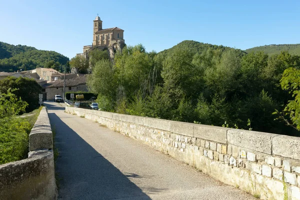 Pierrelongue Fransa Daki Basilica Notre Dame Teselli — Stok fotoğraf