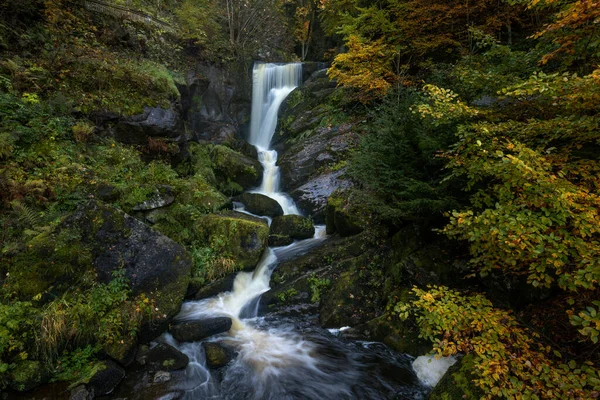 Triberg Waterfalls Black Forest Germany Autumn — Photo