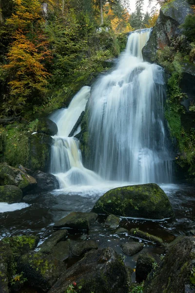 Triberg Waterfalls Black Forest Germany Autumn — Photo