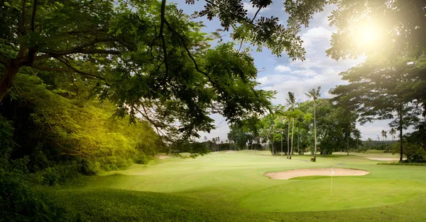 Golfové hřiště — Stock fotografie