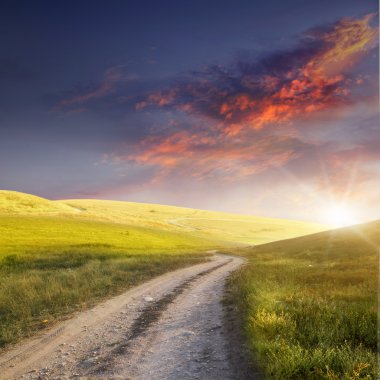 kırsal yol