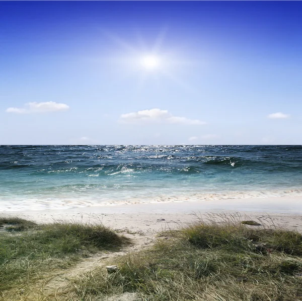 Playa del mar jalá — Foto de Stock