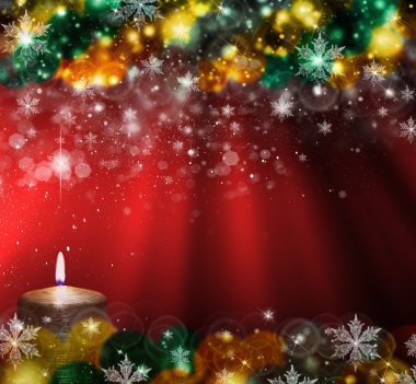 Christmas kırmızı arka plan