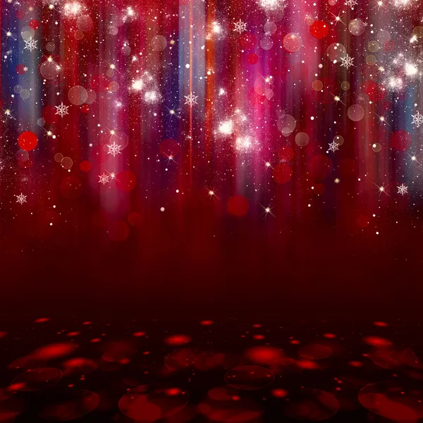 kırmızı bir arka plan üzerinde renkli ışıklar.