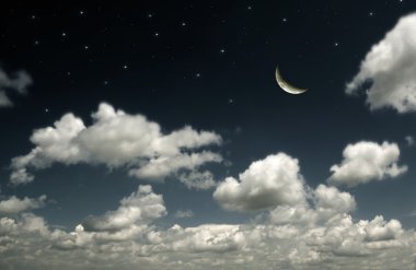 the night sky clipart