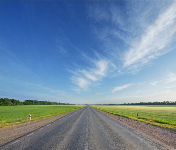 Geasfalteerd weg — Stockfoto