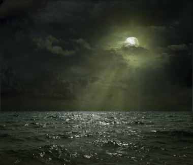 gece deniz