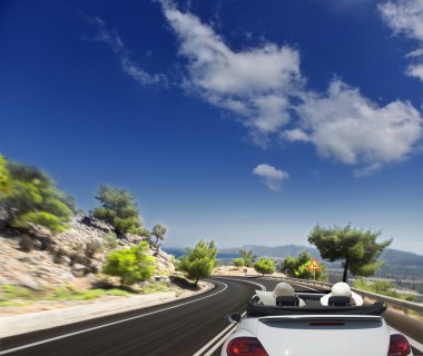 asfalt yol. bulanık hareket
