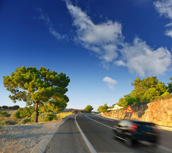 Mountain asphalt road. — Stock Photo, Image