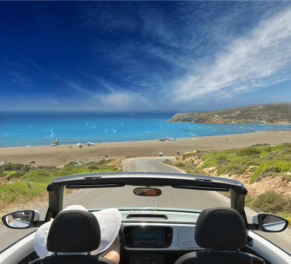 Mujer de vacaciones . — Foto de Stock