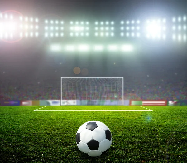 Soccer bal.football, — Stock Photo, Image