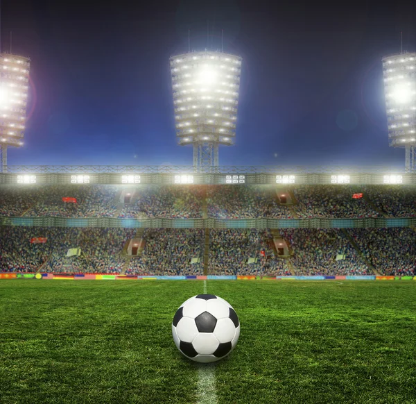 Stadium with fans — Stock Photo, Image