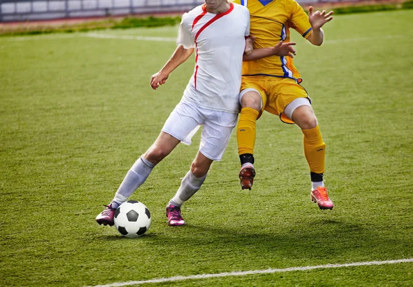 Jugada de fútbol — Foto de Stock