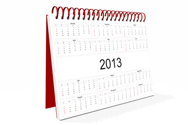 Kalender 2013 — Stockfoto