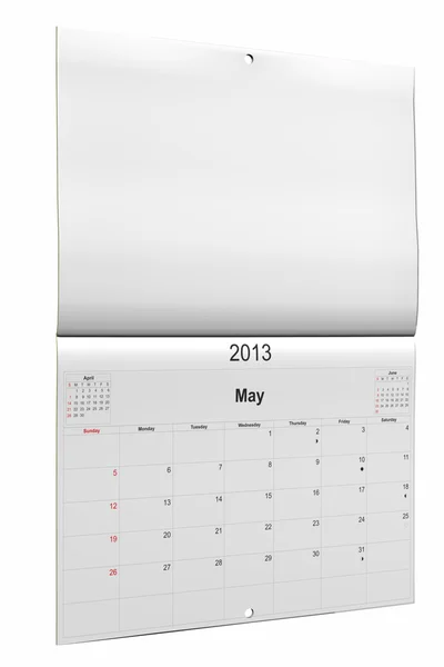 Kalender 2013 — Stockfoto