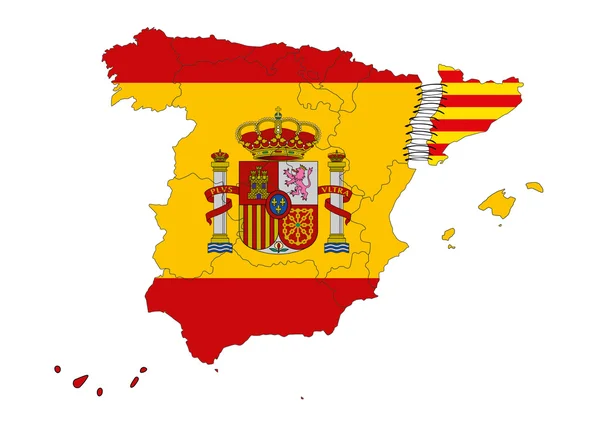 Katalánské nezávislosti — Stock fotografie