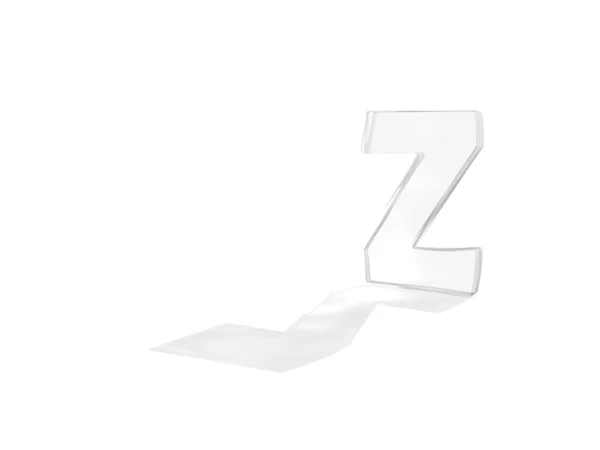 3D render of the text Z — Stock Photo, Image