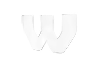 3D render bir metin w