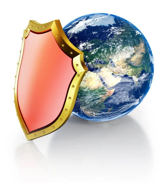 Earth Planet Protection Illustration — Stock Photo, Image