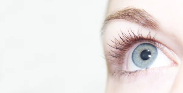 Belo olho azul — Fotografia de Stock