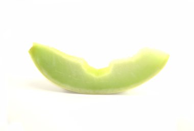 Beyaz arka plan üzerinde izole tatlı kavun