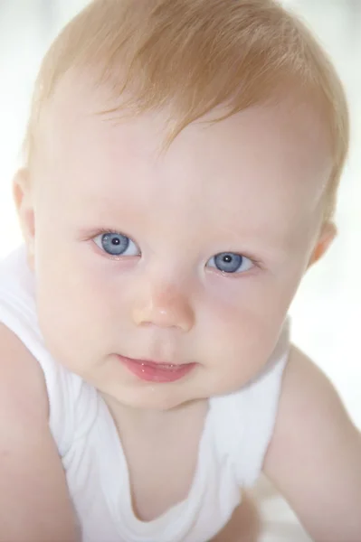 Retrato de bebê pequeno — Fotografia de Stock