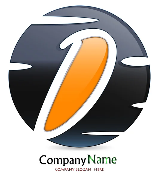 Logotipo letra D # Vector — Vetor de Stock
