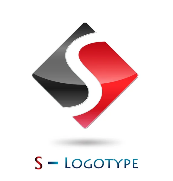 Logo ilk harfini S # vektör — Stok Vektör