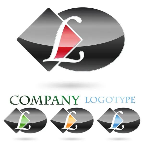 Logotipo letra inicial L # Vector — Vetor de Stock