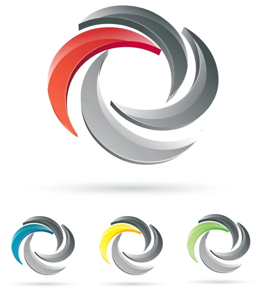 Projeto do logotipo da empresa — Vetor de Stock