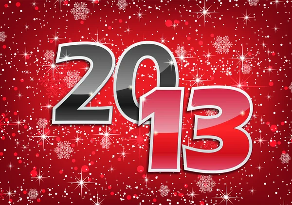 2013, Bonne année — Image vectorielle