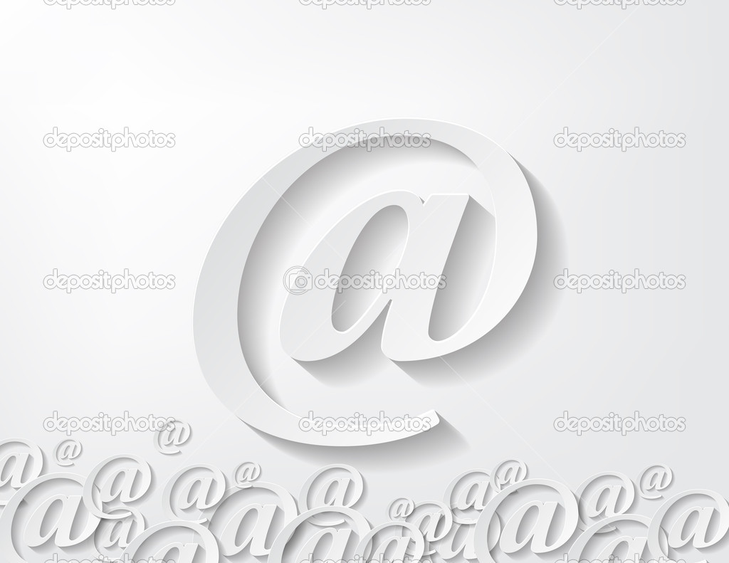 arroba sign (at) — 图库矢量图像08 maxmitzu #19262961