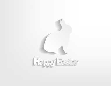 Mutlu Paskalya bunny ile