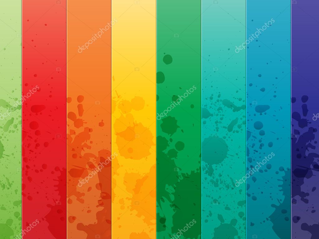 Colorful Background with vertical lines Stock Vector by ©maxmitzu